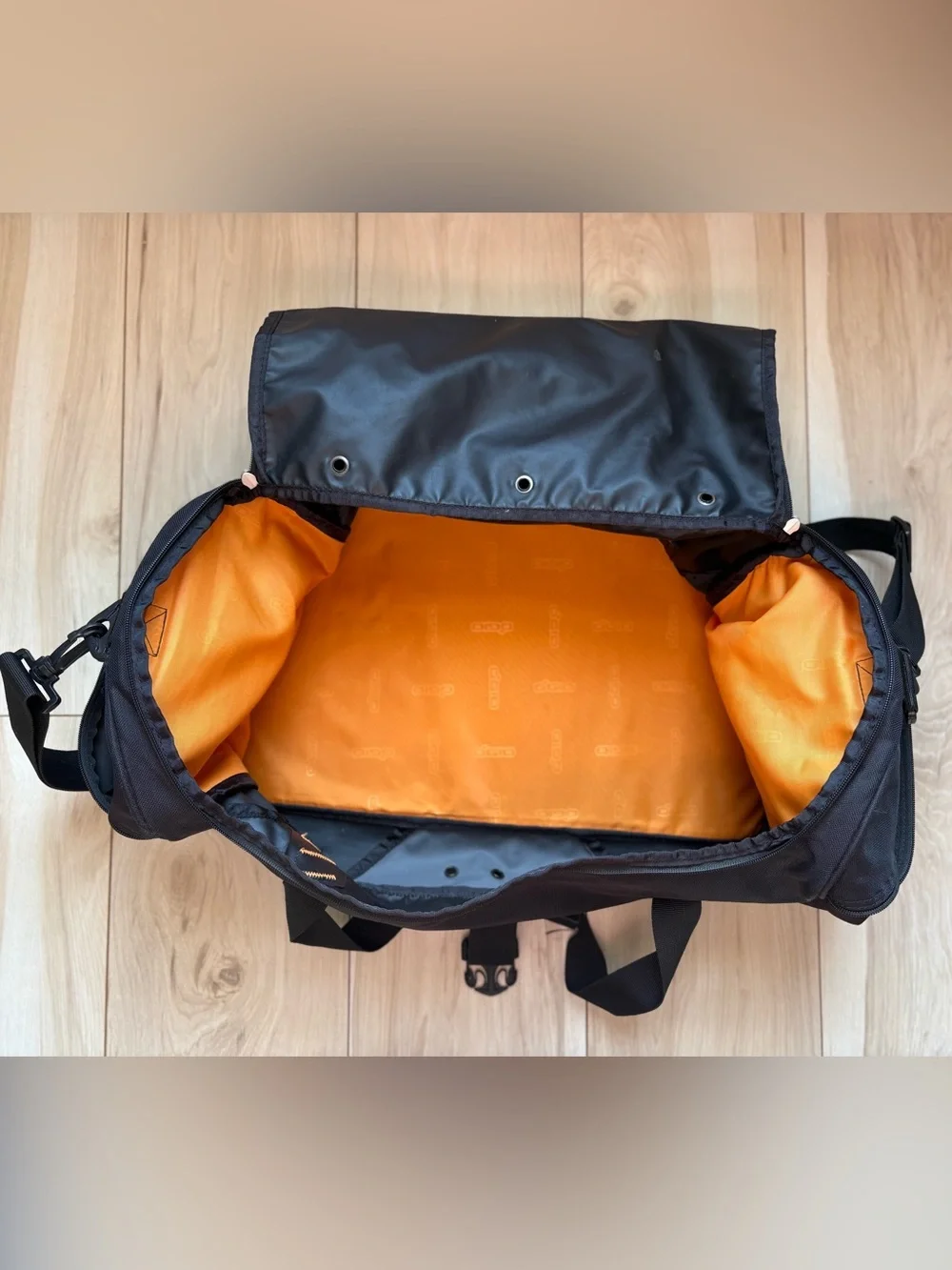OGIO 55L Duffel Bag Black Gym Travel Sports Large Capacity Shoulder Strap Unisex